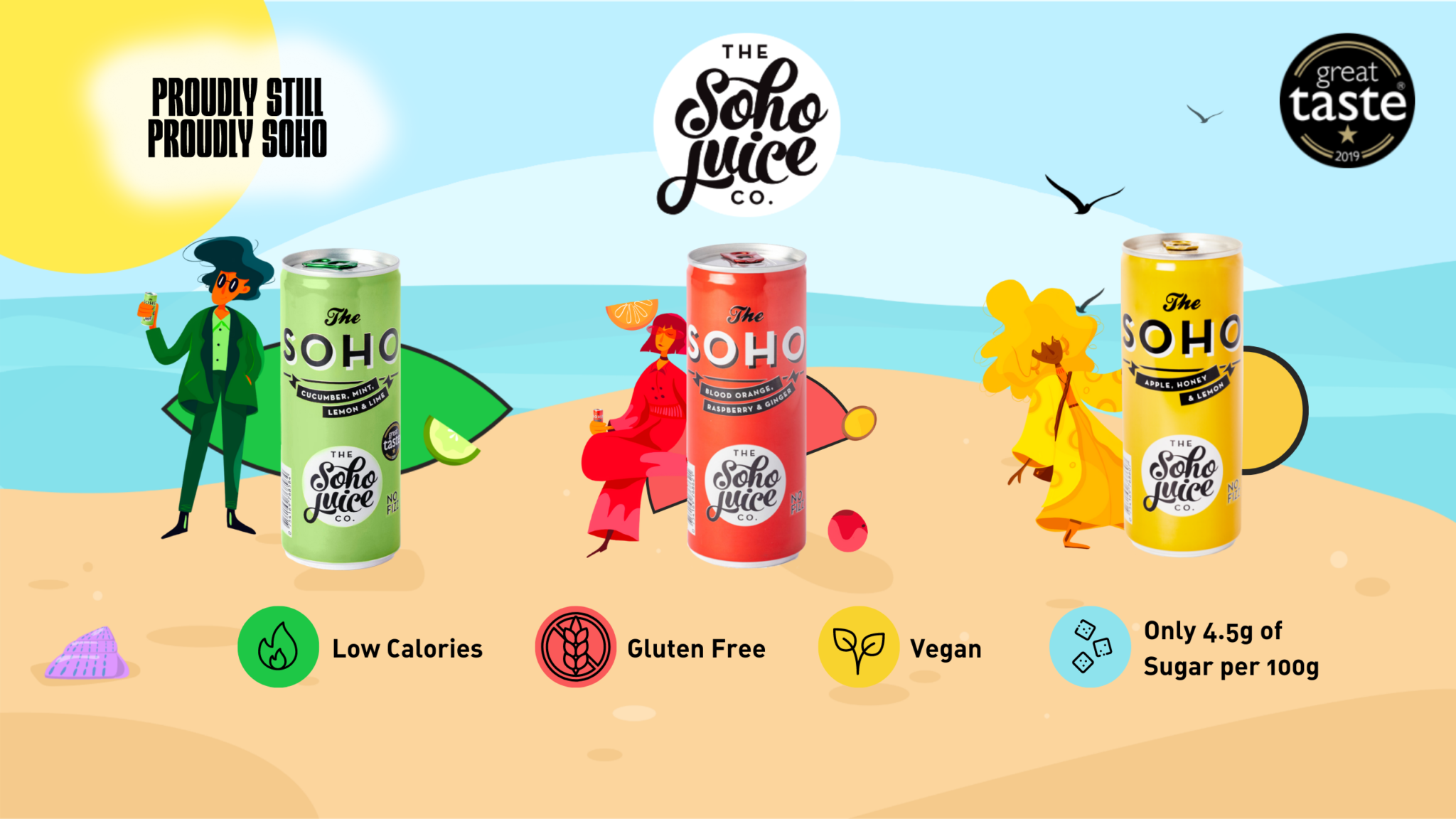 Soho Juice - Available on LocoSoco