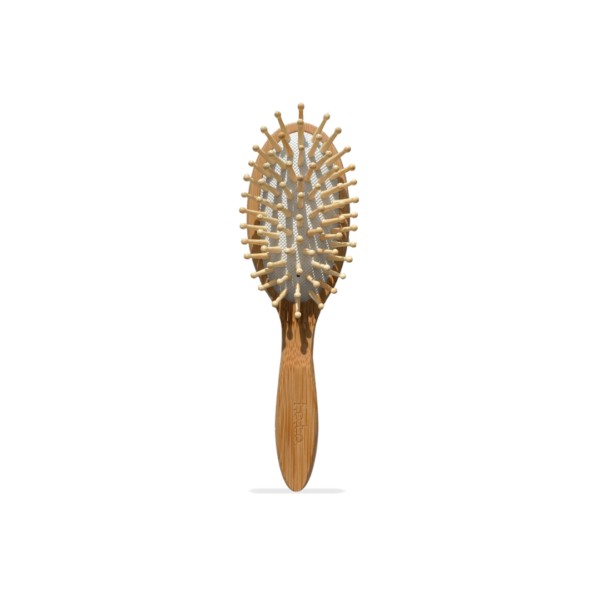 Bamboo and Natural Rubber Hairbrush By F.E.T.E (From Earth to Earth) Available on LocoSoco (2)
