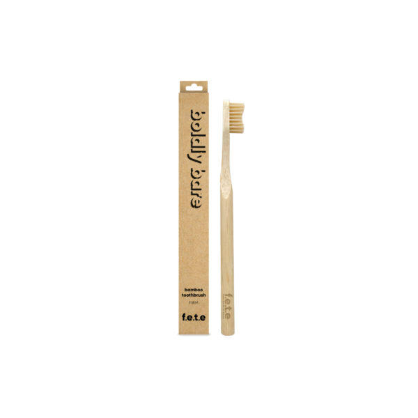 Boldly Bare Firm Bamboo Toothbrush By F.E.T.E (From Earth to Earth) Available on LocoSoco